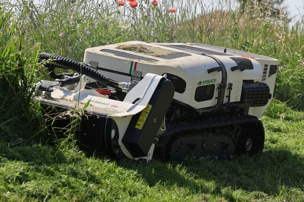 robot autopropulsé radiocommandé porte-outils Herbhy 25 Hymach